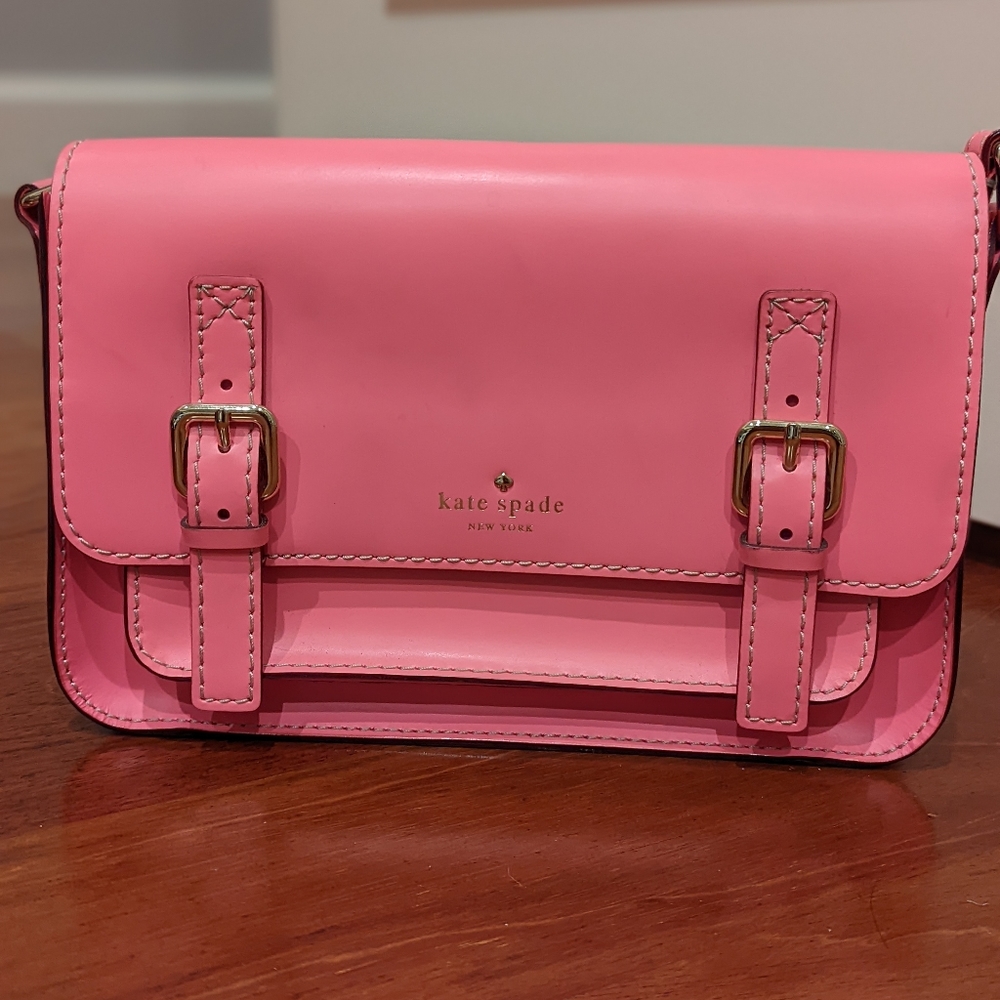 KATE SPADE ESSEX SCOUT LEATHER CAMBRIDGE SMALL CROSSBODY MESSENGER BAG